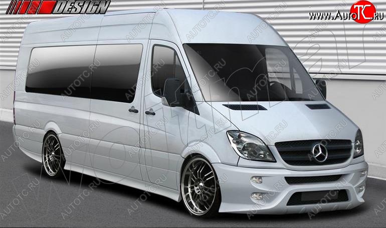 8 899 р. Передний бампер ST Mercedes-Benz Sprinter W906 (2006-2013)  с доставкой в г. Екатеринбург