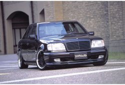 10 599 р. Передний бампер WALD Mercedes-Benz E-Class W124 седан дорестайлинг (1984-1993) (Неокрашенный)  с доставкой в г. Екатеринбург. Увеличить фотографию 3