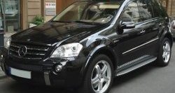 8 449 р. Накладки на колёсные арки CT Mercedes-Benz ML class W164 дорестайлинг (2005-2008) (Неокрашенные)  с доставкой в г. Екатеринбург. Увеличить фотографию 3