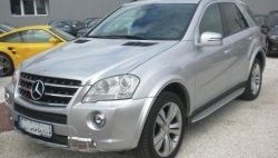 8 449 р. Накладки на колёсные арки CT Mercedes-Benz ML class W164 дорестайлинг (2005-2008) (Неокрашенные)  с доставкой в г. Екатеринбург. Увеличить фотографию 12