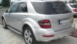 8 449 р. Накладки на колёсные арки CT Mercedes-Benz ML class W164 дорестайлинг (2005-2008) (Неокрашенные)  с доставкой в г. Екатеринбург. Увеличить фотографию 14