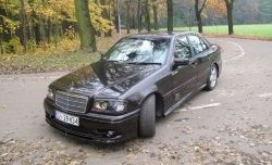 25 899 р. Передний бампер CSR Mercedes-Benz C-Class W202 дорестайлинг седан (1993-1997)  с доставкой в г. Екатеринбург. Увеличить фотографию 2