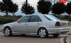 11 399 р. Задний бампер AMG Mercedes-Benz C-Class W202 дорестайлинг седан (1993-1997) (Неокрашенный)  с доставкой в г. Екатеринбург. Увеличить фотографию 2