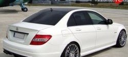 2 269 р. Лип спойлер M-VRS Mercedes-Benz C-Class W204 дорестайлинг седан (2007-2011) (Неокрашенный)  с доставкой в г. Екатеринбург. Увеличить фотографию 3