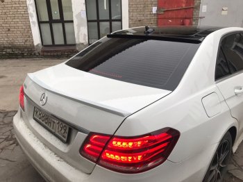 3 399 р. Козырек на заднее стекло АВТОКРАТ  Mercedes-Benz E-Class  W212 (2009-2017) дорестайлинг седан, рестайлинг седан (Неокрашенный)  с доставкой в г. Екатеринбург. Увеличить фотографию 1