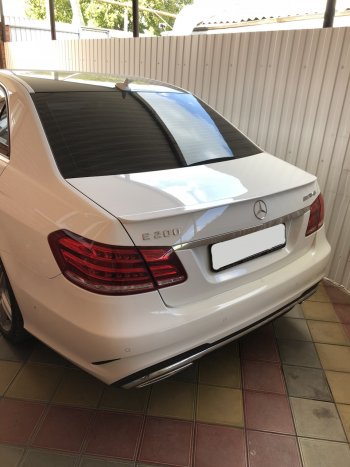 3 399 р. Лип спойлер АВТОКРАТ Лезвие  Mercedes-Benz E-Class  W212 (2009-2017) дорестайлинг седан, рестайлинг седан (Неокрашенный)  с доставкой в г. Екатеринбург. Увеличить фотографию 5