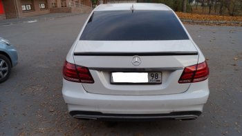 3 399 р. Лип спойлер АВТОКРАТ AMG  Mercedes-Benz E-Class  W212 (2009-2017) дорестайлинг седан, рестайлинг седан (Неокрашенный)  с доставкой в г. Екатеринбург. Увеличить фотографию 4