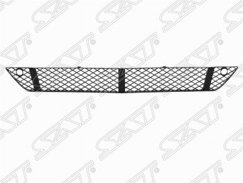 Решетка в передний бампер SAT (под парктроник, пр-во Тайвань) Mercedes-Benz (Мерседес-Бенс) S class (С)  W221 (2006-2013) W221