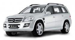 22 499 р. Пластиковые пороги Lorinser Mercedes-Benz GL class X164 рестайлинг (2009-2012) (Неокрашенные)  с доставкой в г. Екатеринбург. Увеличить фотографию 2