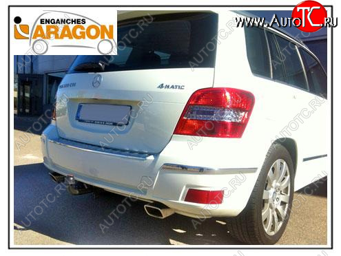 22 699 р. Фаркоп Aragon. (шар A) Mercedes-Benz GLK class X204 дорестайлинг (2008-2012)  с доставкой в г. Екатеринбург