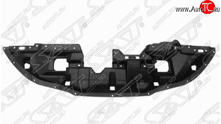 1 439 р. Защита двигателя (пыльник) SAT Mitsubishi ASX дорестайлинг (2010-2012) (Передняя)  с доставкой в г. Екатеринбург