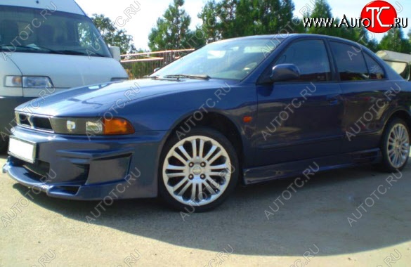 22 899 р. Передний бампер R1 Mitsubishi Galant 8  дорестайлинг седан (1996-1998)  с доставкой в г. Екатеринбург