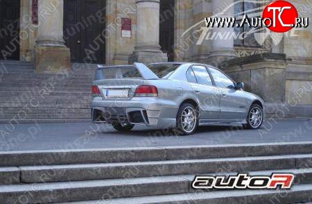 33 499 р. Задний бампер Auto-R Mitsubishi Galant 8  дорестайлинг седан (1996-1998)  с доставкой в г. Екатеринбург