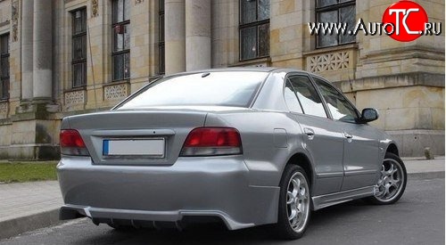 8 899 р. Задний бампер Auto-R berg Mitsubishi Galant 8  дорестайлинг седан (1996-1998)  с доставкой в г. Екатеринбург