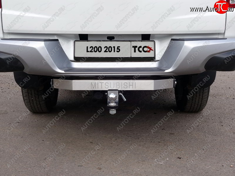 19 999 р. Фаркоп (тягово-сцепное устройство) TCC Тюнинг  Mitsubishi L200  5 KK,KL (2015-2022) дорестайлинг, рестайлинг (Оцинкованный, шар E)  с доставкой в г. Екатеринбург