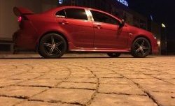 7 999 р. Спойлер ЭВО Mitsubishi Lancer 10 седан рестайлинг (2011-2017) (Неокрашенный)  с доставкой в г. Екатеринбург. Увеличить фотографию 2