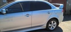 3 999 р. Пороги накладки Сток 2л  Mitsubishi Lancer  10 (2007-2017) седан дорестайлинг, хэтчбэк дорестайлинг, седан рестайлинг, хэтчбек 5 дв рестайлинг (Неокрашенные)  с доставкой в г. Екатеринбург. Увеличить фотографию 8