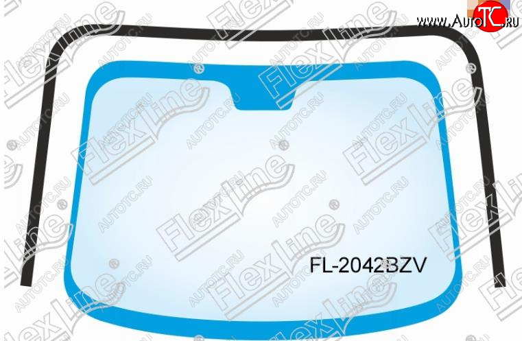 3 289 р. Молдинг лобового стекла FlexLine Mitsubishi Montero Sport PA дорестайлинг (1996-2000)  с доставкой в г. Екатеринбург