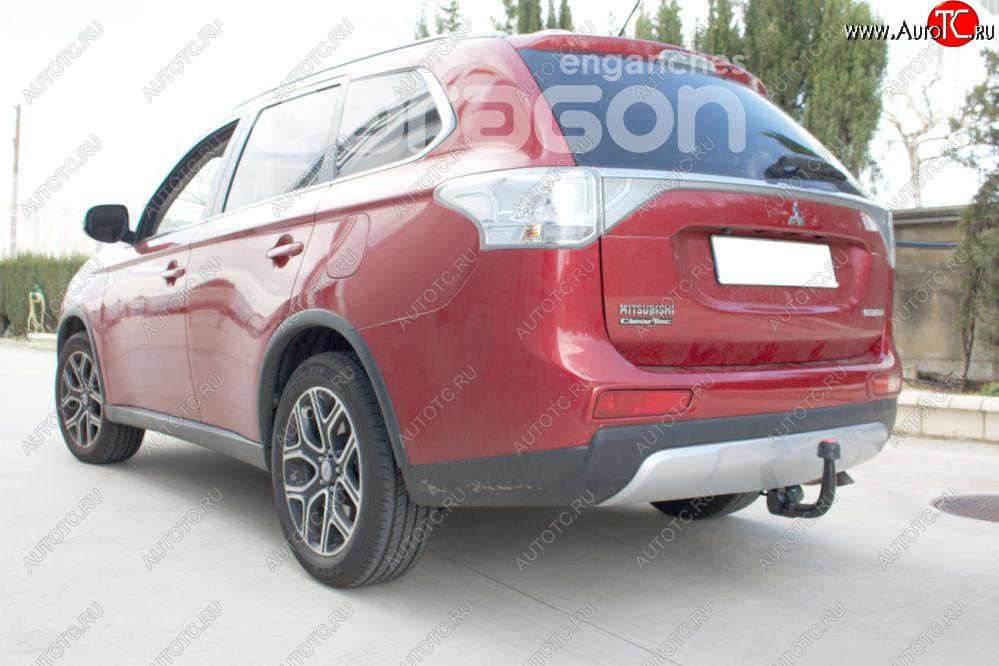 22 699 р. Фаркоп Aragon.(шар V) Mitsubishi Outlander GF 2-ой рестайлинг (2015-2018)  с доставкой в г. Екатеринбург