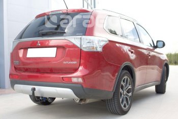 22 699 р. Фаркоп Aragon.(шар V)  Mitsubishi Outlander  GF (2012-2022) дорестайлинг, 1-ый рестайлинг, 2-ой рестайлинг, 3-ий рестайлинг  с доставкой в г. Екатеринбург. Увеличить фотографию 3