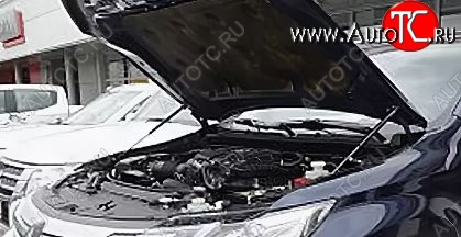 2 299 р. Упоры капота Russtal Mitsubishi Outlander GF дорестайлинг (2012-2014)  с доставкой в г. Екатеринбург