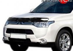 Дефлектор капота NovLine Mitsubishi Outlander GF дорестайлинг (2012-2014)