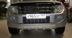 10 499 р. Накладка переднего бампера GT Dynamics Mitsubishi Pajero 4 V80 дорестайлинг (2006-2011) (Дорестайлинг, Неокрашенная)  с доставкой в г. Екатеринбург. Увеличить фотографию 5