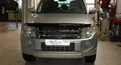 10 499 р. Накладка переднего бампера GT Dynamics Mitsubishi Pajero 4 V80 дорестайлинг (2006-2011) (Дорестайлинг, Неокрашенная)  с доставкой в г. Екатеринбург. Увеличить фотографию 6