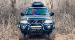 1 799 р. Подиумы противотуманных фар RA Mitsubishi Pajero Sport PA дорестайлинг (1996-2004)  с доставкой в г. Екатеринбург. Увеличить фотографию 2