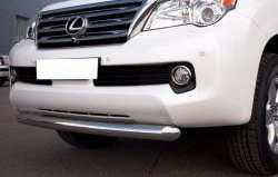 8 999 р. Одинарная защита переднего бампера Russtal 76 мм Lexus GX460 J150 дорестайлинг (2009-2013)  с доставкой в г. Екатеринбург. Увеличить фотографию 2