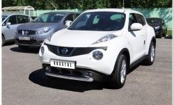 15 799 р. Одинарная защита переднего бампера SLITKOFF диаметром 63 мм Nissan Juke 1 YF15 дорестайлинг (2010-2014)  с доставкой в г. Екатеринбург. Увеличить фотографию 7