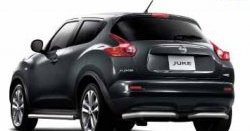 3 249 р. Длинная защита заднего бампера Petroil-Tuning 51 мм с передним приводом  Nissan Juke  1 YF15 (2010-2014) дорестайлинг  с доставкой в г. Екатеринбург. Увеличить фотографию 1