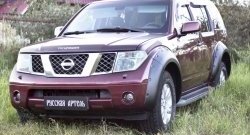 20 599 р. Расширители арок RA (комплект) Nissan Pathfinder R51 дорестайлинг (2004-2007) (Поверхность глянец (под окраску), Неокрашенные)  с доставкой в г. Екатеринбург. Увеличить фотографию 2