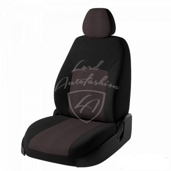 Чехлы для сидений Lord Autofashion Дублин (жаккард, цельная спинка) Nissan Almera G15 седан (2012-2019)