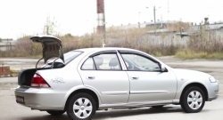 1 269 р. Накладка на задний бампер RA Nissan Almera Classic седан B10 (2006-2013)  с доставкой в г. Екатеринбург. Увеличить фотографию 3