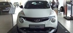 5 249 р. Решётка радиатора Impul Nissan Juke 1 YF15 дорестайлинг (2010-2014) (Неокрашенная)  с доставкой в г. Екатеринбург. Увеличить фотографию 13