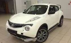 5 249 р. Решётка радиатора Impul Nissan Juke 1 YF15 дорестайлинг (2010-2014) (Неокрашенная)  с доставкой в г. Екатеринбург. Увеличить фотографию 4