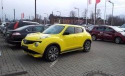 5 249 р. Решётка радиатора Impul Nissan Juke 1 YF15 дорестайлинг (2010-2014) (Неокрашенная)  с доставкой в г. Екатеринбург. Увеличить фотографию 8