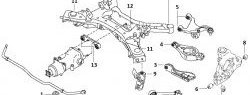 449 р. Полиуретановая втулка стабилизатора задней подвески Точка Опоры Nissan Teana 2 J32 дорестайлинг (2008-2011)  с доставкой в г. Екатеринбург. Увеличить фотографию 2