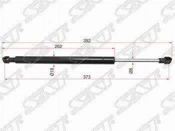 Газовый упор капота SAT Nissan Murano 1 Z50 (2002-2009)