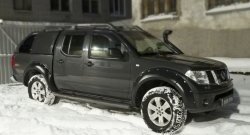 20 649 р. Накладки на колёсные арки RA (комплект) Nissan Navara 2 D40 дорестайлинг (2004-2010) (Поверхность шагрень)  с доставкой в г. Екатеринбург. Увеличить фотографию 2