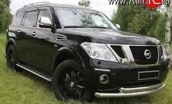 34 149 р. Накладки на колёсные арки Safary  Nissan Patrol  6 (2010-2014) Y62 дорестайлинг (Неокрашенные)  с доставкой в г. Екатеринбург. Увеличить фотографию 2