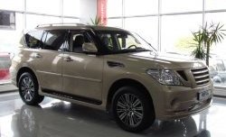 12 049 р. Молдинги (накладки на двери) Impul Nissan Patrol 6 Y62 дорестайлинг (2010-2014) (Неокрашенные)  с доставкой в г. Екатеринбург. Увеличить фотографию 12