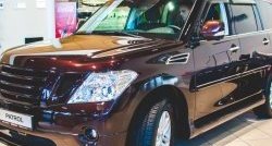 43 999 р. Комплект порогов Impul Nissan Patrol 6 Y62 дорестайлинг (2010-2014) (Неокрашенные)  с доставкой в г. Екатеринбург. Увеличить фотографию 9