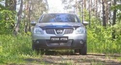 1 759 р. Защитная сетка решетки переднего бампера РА Nissan Qashqai 1 дорестайлинг (2007-2010)  с доставкой в г. Екатеринбург. Увеличить фотографию 4