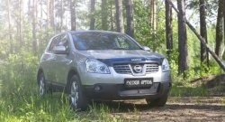 1 759 р. Защитная сетка решетки переднего бампера РА Nissan Qashqai 1 дорестайлинг (2007-2010)  с доставкой в г. Екатеринбург. Увеличить фотографию 7