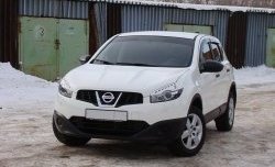 1 599 р. Реснички на фары Tuning-Sport  Nissan Qashqai  1 (2010-2013) J10 рестайлинг (Неокрашенные)  с доставкой в г. Екатеринбург. Увеличить фотографию 1