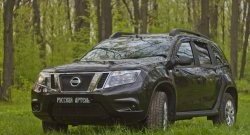 1 199 р. Защитная сетка решетки радиатора РА Nissan Terrano D10 рестайлинг (2016-2022)  с доставкой в г. Екатеринбург. Увеличить фотографию 5