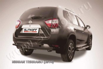 Защита задняя Slitkoff Nissan Terrano D10 дорестайлинг (2013-2016)