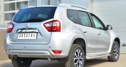 9 349 р. Одинарная защита заднего бампера из трубы диаметром 42 мм Russtal Nissan Terrano D10 дорестайлинг (2013-2016)  с доставкой в г. Екатеринбург. Увеличить фотографию 4